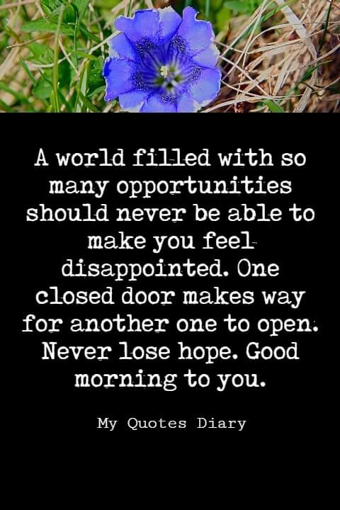 good morning sweet messages