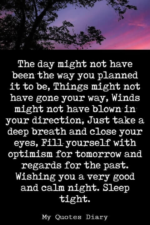 good night messages for friends