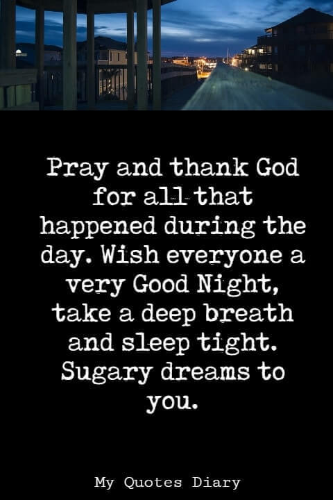 good night messages for friends