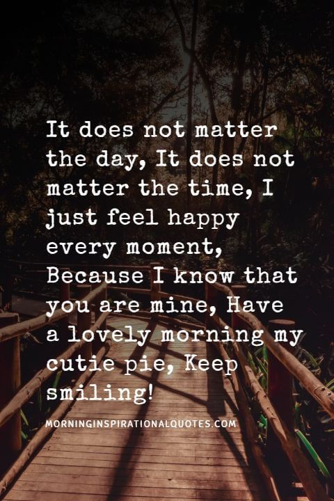 Good Morning Messages For Boyfriend