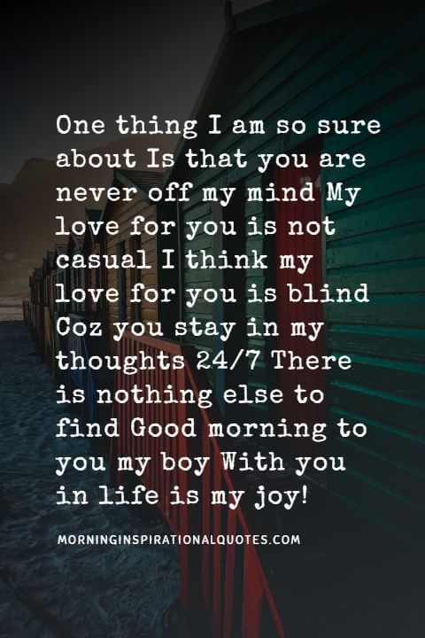 Good Morning Messages For Boyfriend