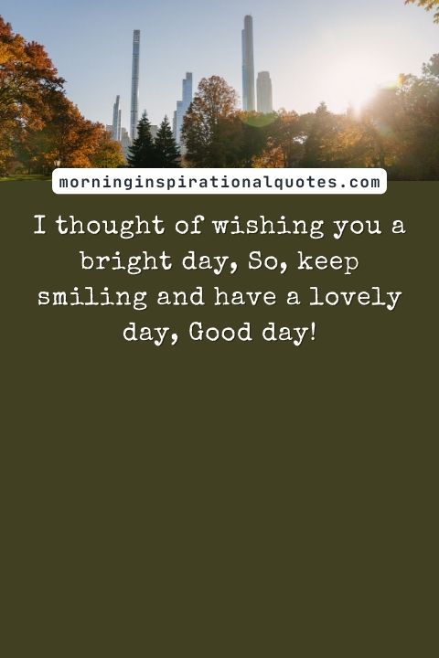Good Day Messages for Him