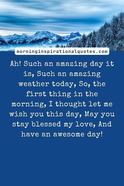 Good Day Messages for Him