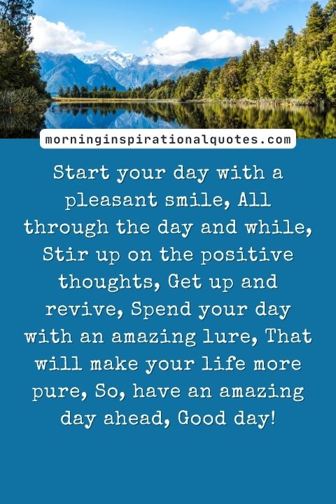 Good Day Poems