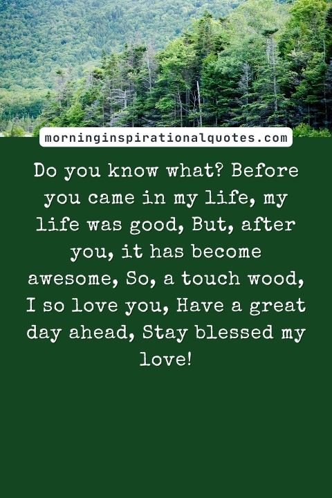 Good Day Messages for Him
