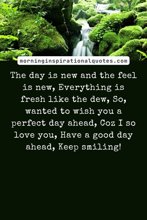 Good Day Messages for Him