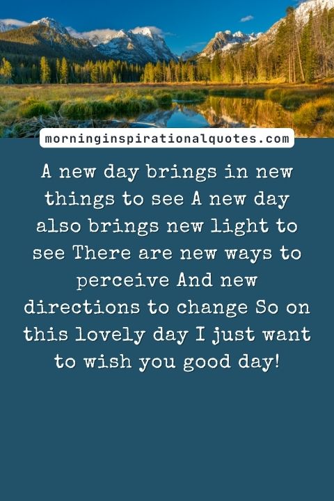 Good Day Messages for Him