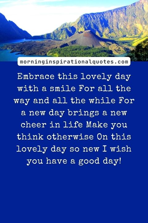 Good Day Messages for Him