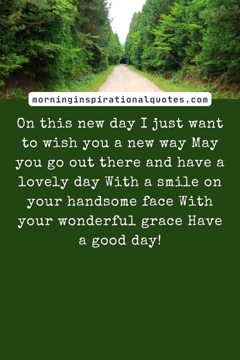 Good Day Messages for Him