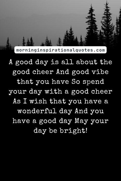 Good Day Messages for Him
