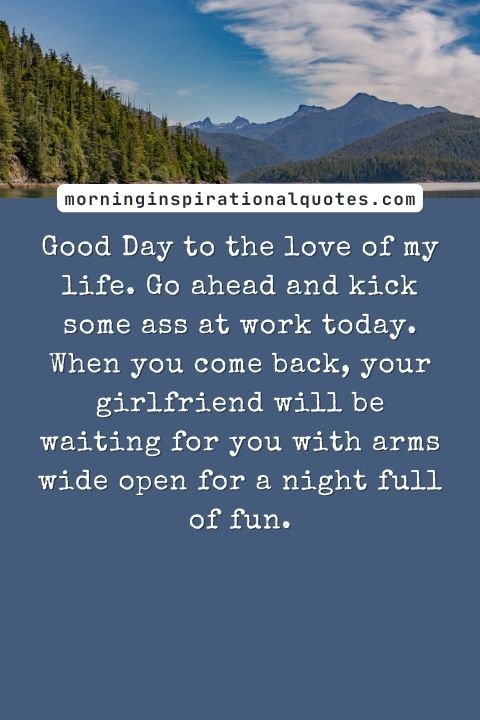 Good Day Messages for Him