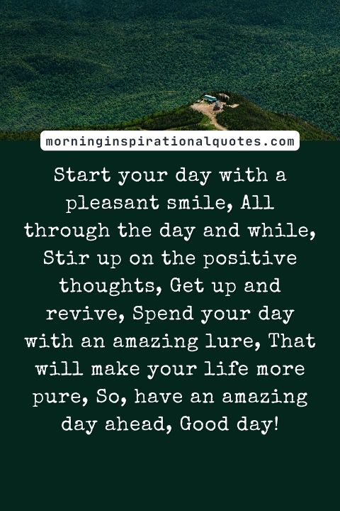 Good Day Poems