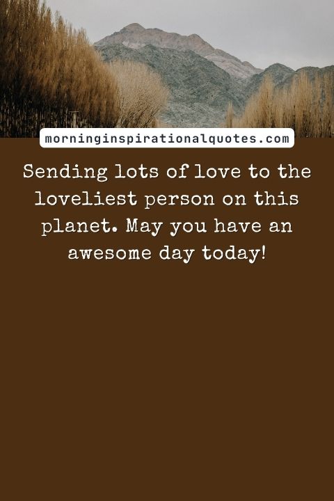 Good Day Messages for Him