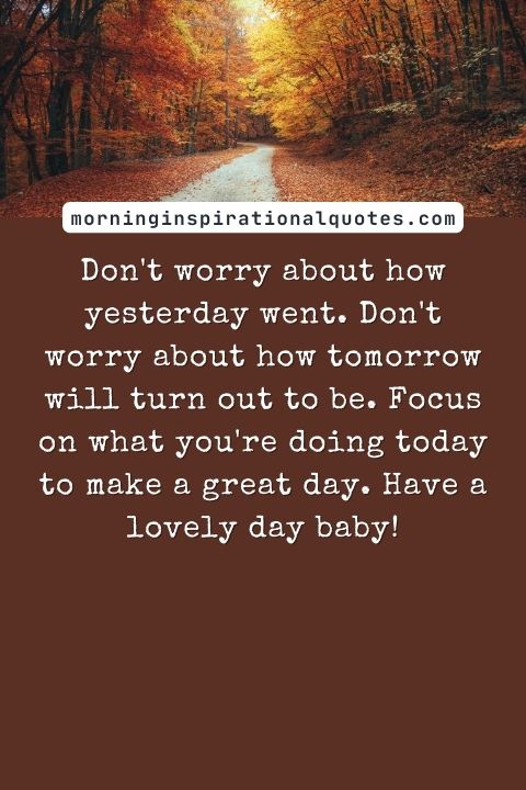 Good Day Messages for Him