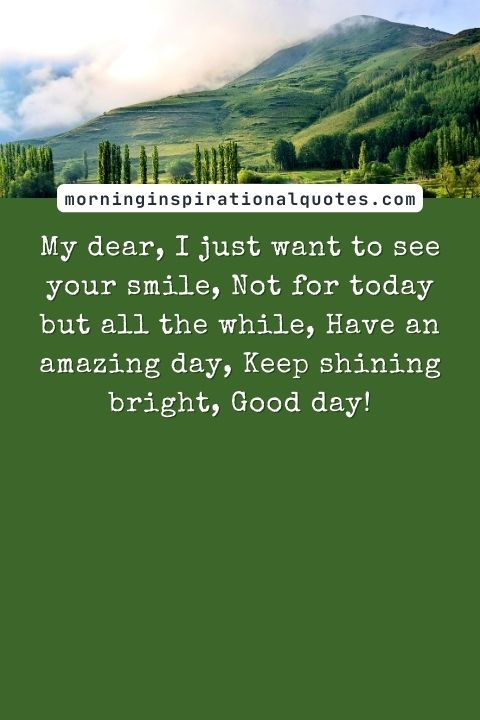 Good Day Messages for Him