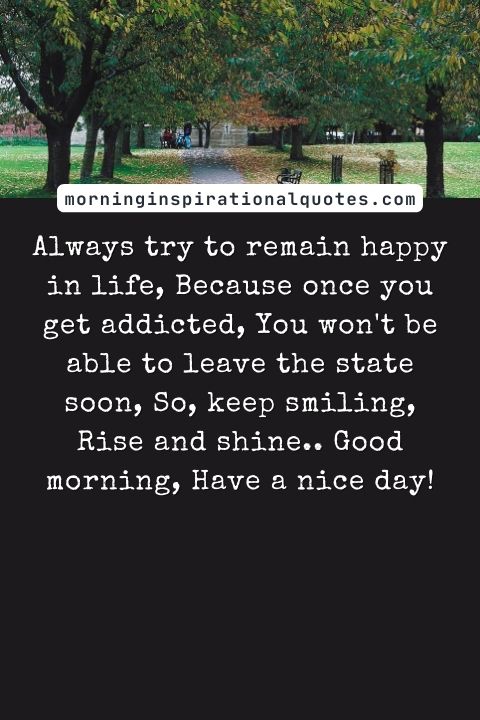Inspirational Good Day Messages