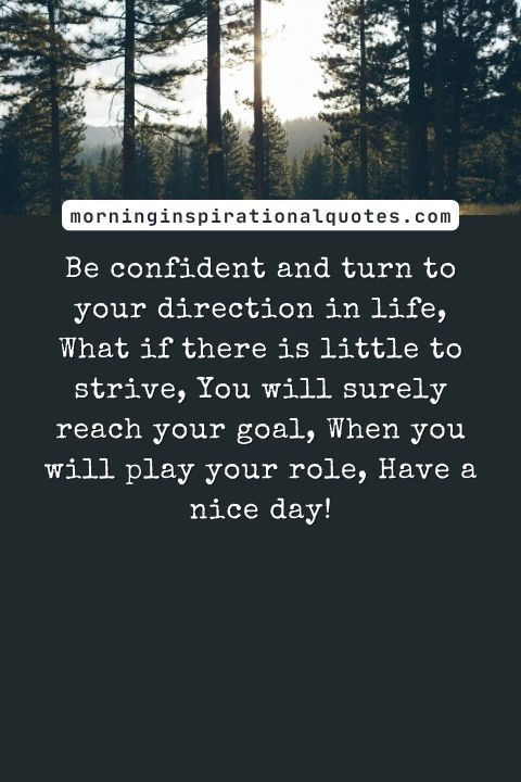Inspirational Good Day Messages