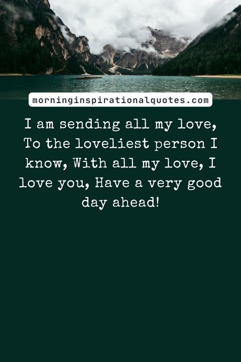 Good Day Messages for Him