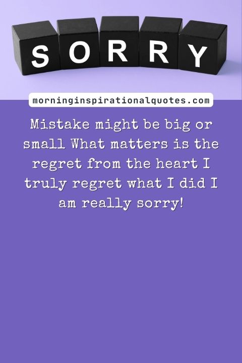 I Am Sorry Messages For Uncle