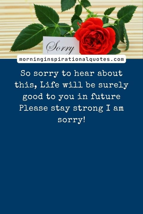 I Am Sorry Messages For Uncle