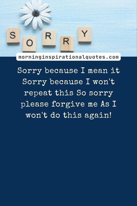 I Am Sorry Messages For Uncle