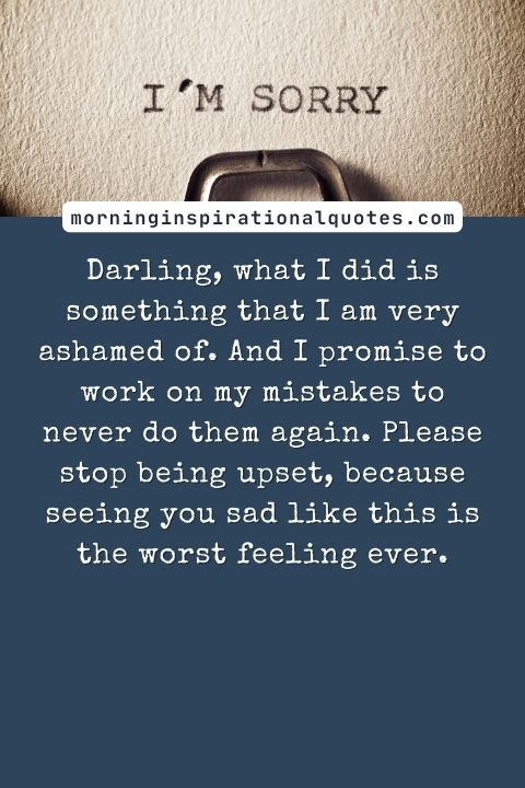 I Am Sorry Messages For Wife