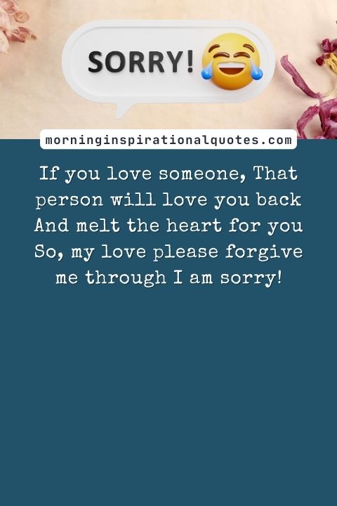 I Am Sorry Messages For Wife