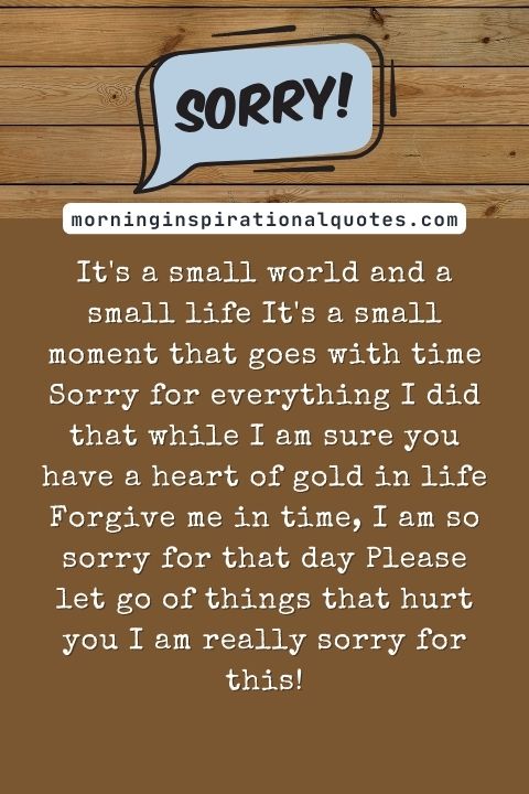 I Am Sorry Messages For Wife