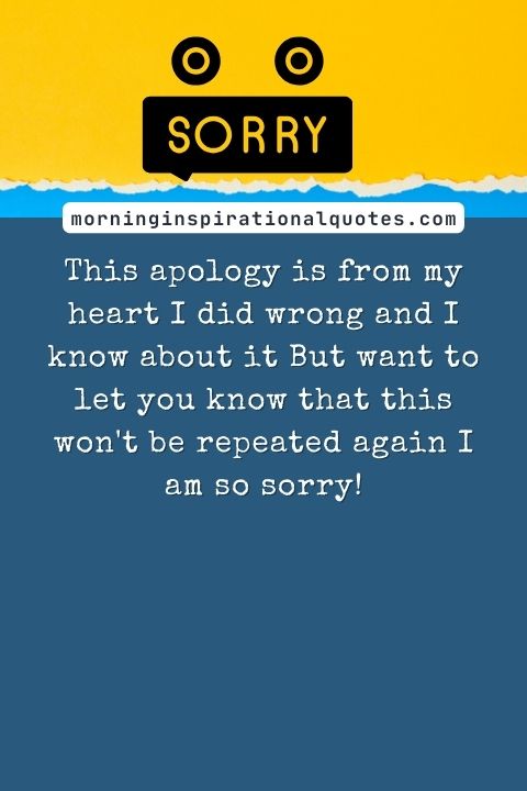 I Am Sorry Messages For Uncle