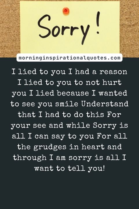 i am sorry messages for friends