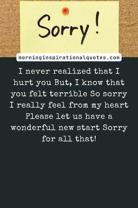I Am Sorry Messages For Uncle