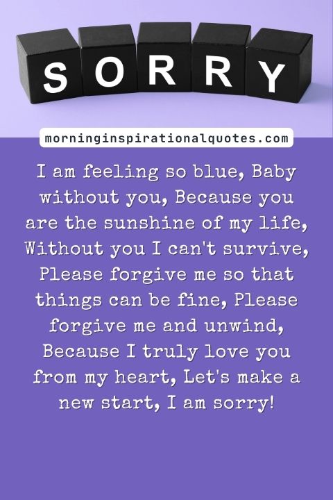 Sorry Poems For Her