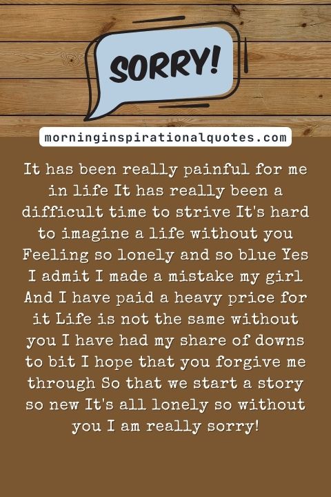 Sorry Poems For Her