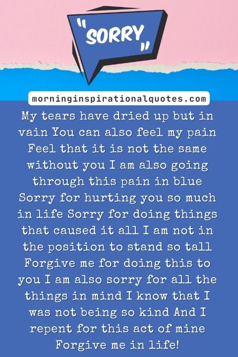 Sorry Poems For Her
