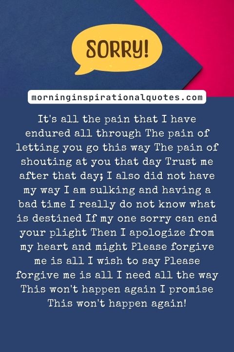 Sorry Poems For Her