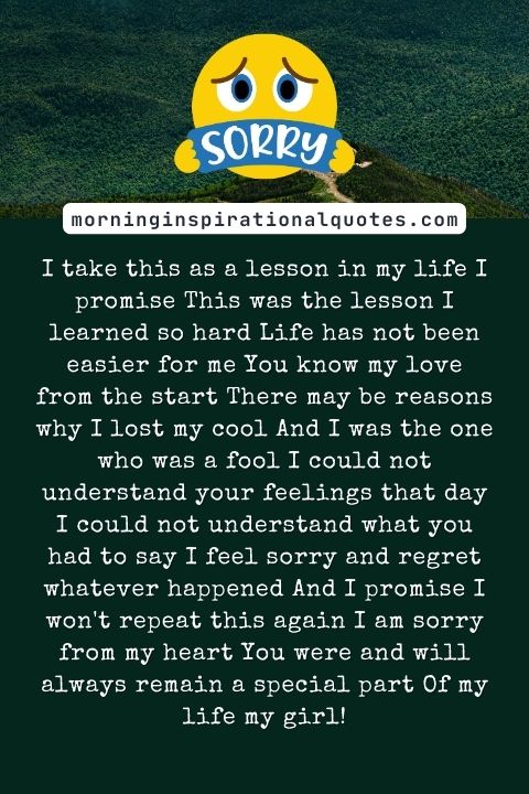 Sorry Poems For Her