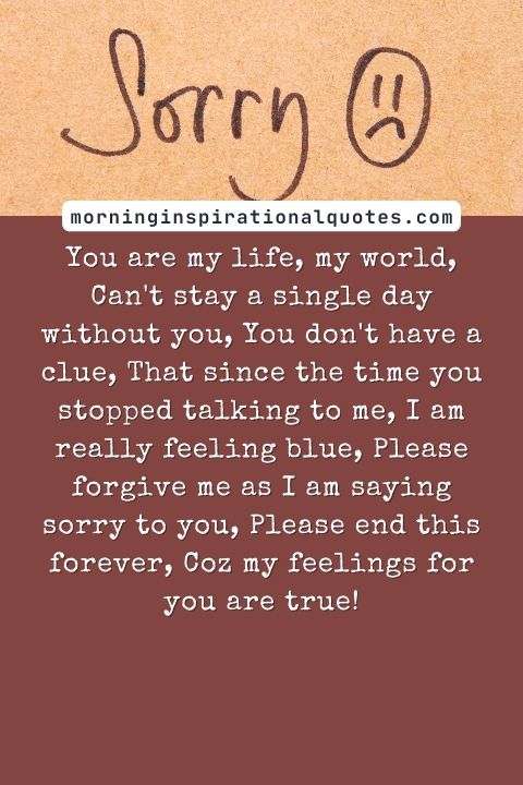 Sorry Poems For Her