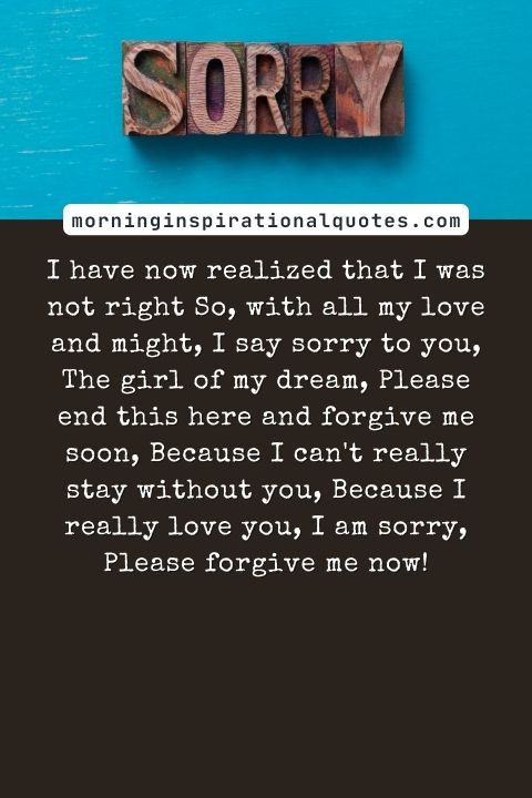 Sorry Poems For Her